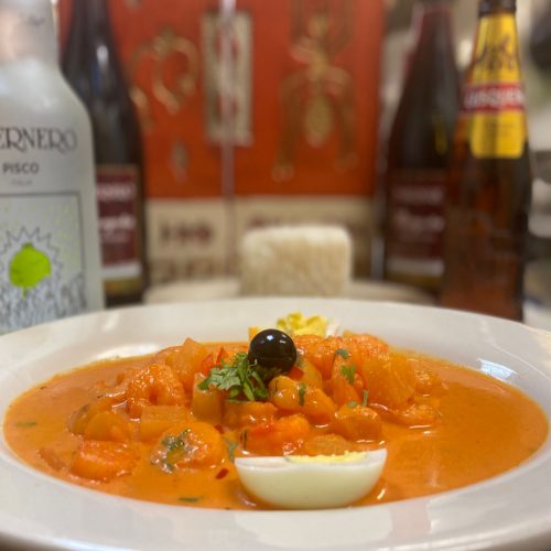 picante de camarones