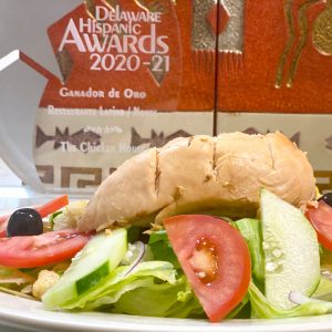 ensalada jardinera con pollo